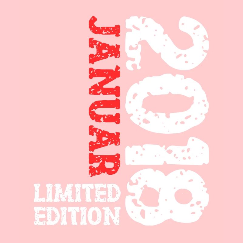 2018 Januar Limited Edition Geburtstag Geschenk