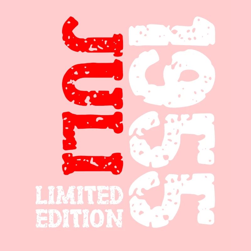 1955 Juli Limited Edition Geburtstag Geschenk