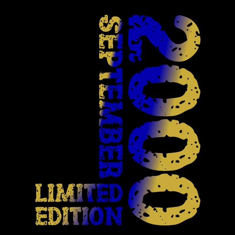 2000 Septembre Édition Limitée 23rd Birthday Deco