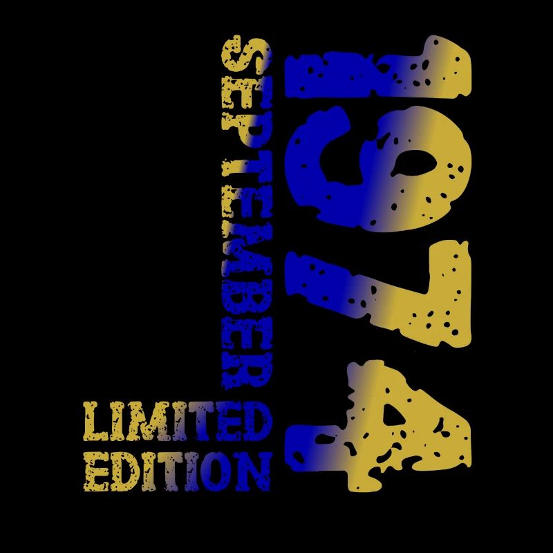 1974 Septembre Édition Limitée Décoration du 49e anniversaire