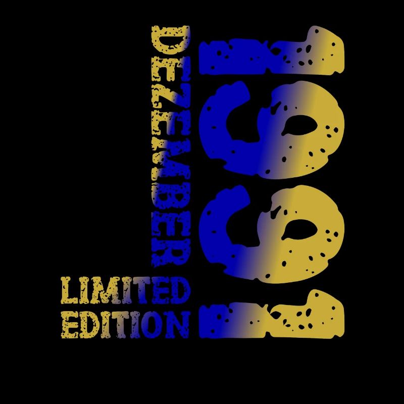 1991 Dezember Limited Edition 32. Geburtstag Deko
