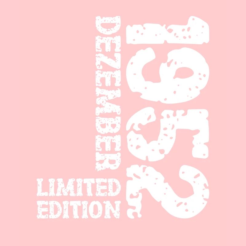 1952 Dezember Limited Edition 71. Geburtstag Deko