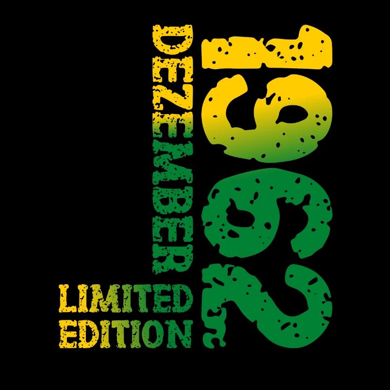 1962 Dezember Limited Edition 61. Geburtstag Deko