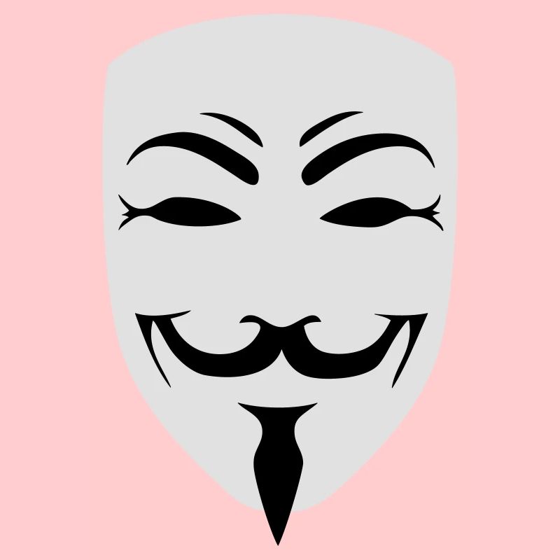 anonymous happy mask internet hack