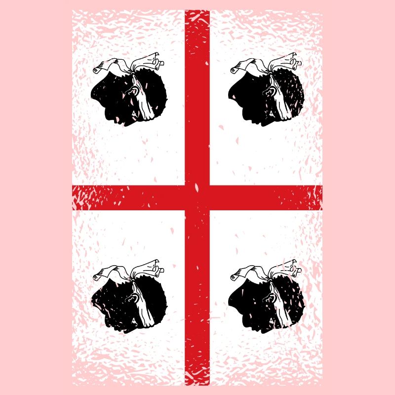 Drapeau de Sardaigne d’occasion Look Drapeau sarde Vintage