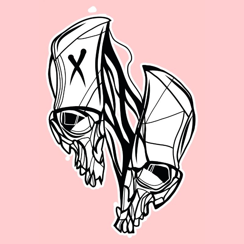 Split Skull // Illustration