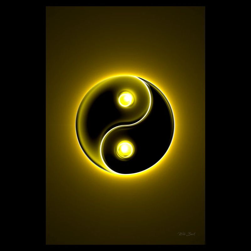 Yin Yang yellow 2