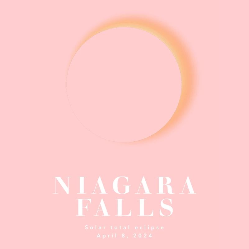 NIAGARA FALLS TOTAL SOLAR ECLIPSE 2024