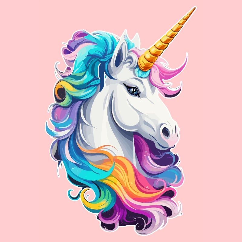buntes Einhorn