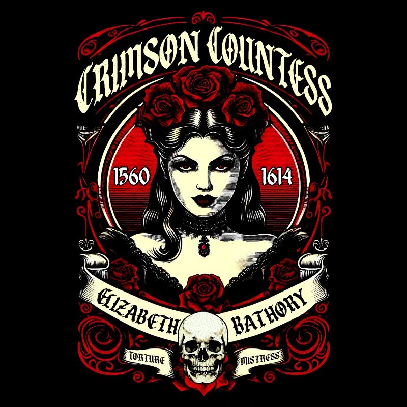 Crimson Countess Gothic Retro Vintage Bathory