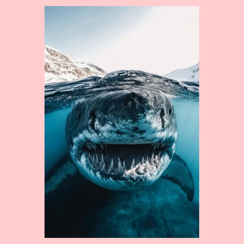 Rencontre rapprochée avec un méga requin