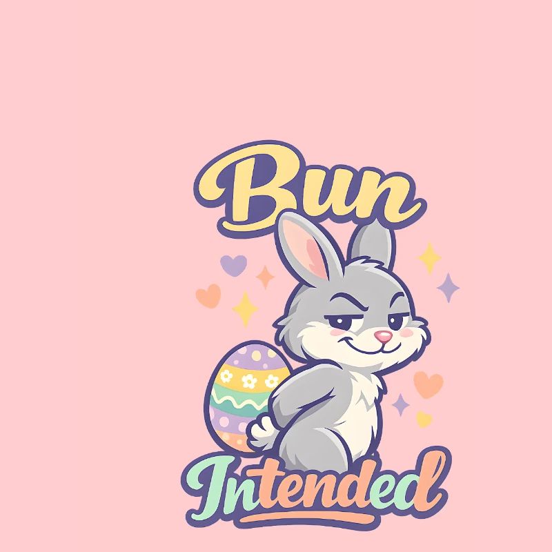 Bun Intended Ostern Hase