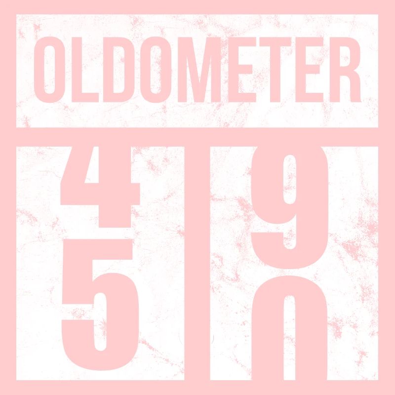 50 Oldometer 50th Birthday Gift Idea