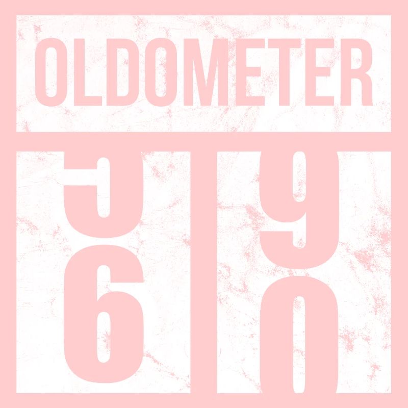 60 Oldometer 60th Birthday Gift Idea
