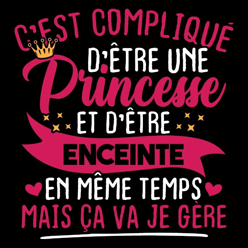 Une princesse et d'être enceinte