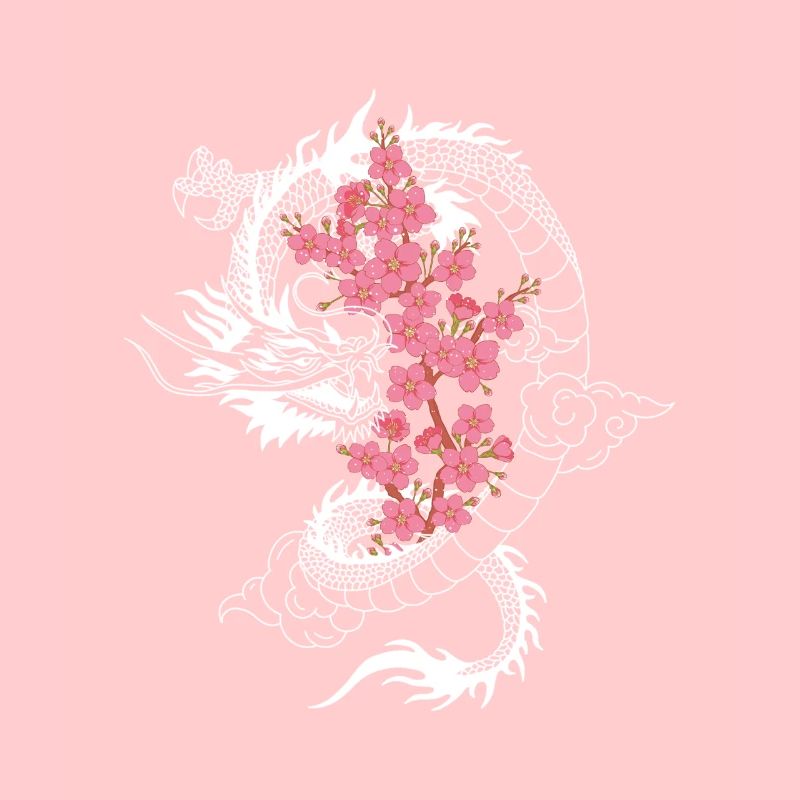 Japanese Dragon Cherry Blossom Tree Sakura Tree
