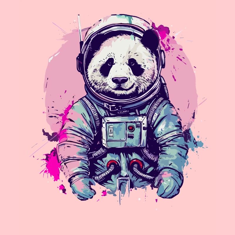 Panda Astronaut - Bamboo Rocket Adventures