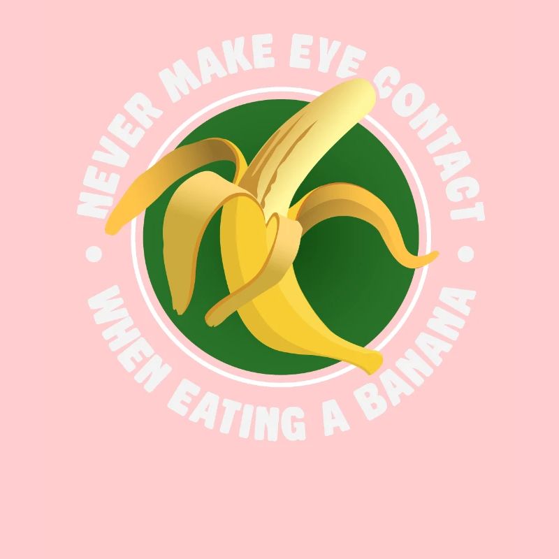 Nie Augenkontakt Bei Banane Essen