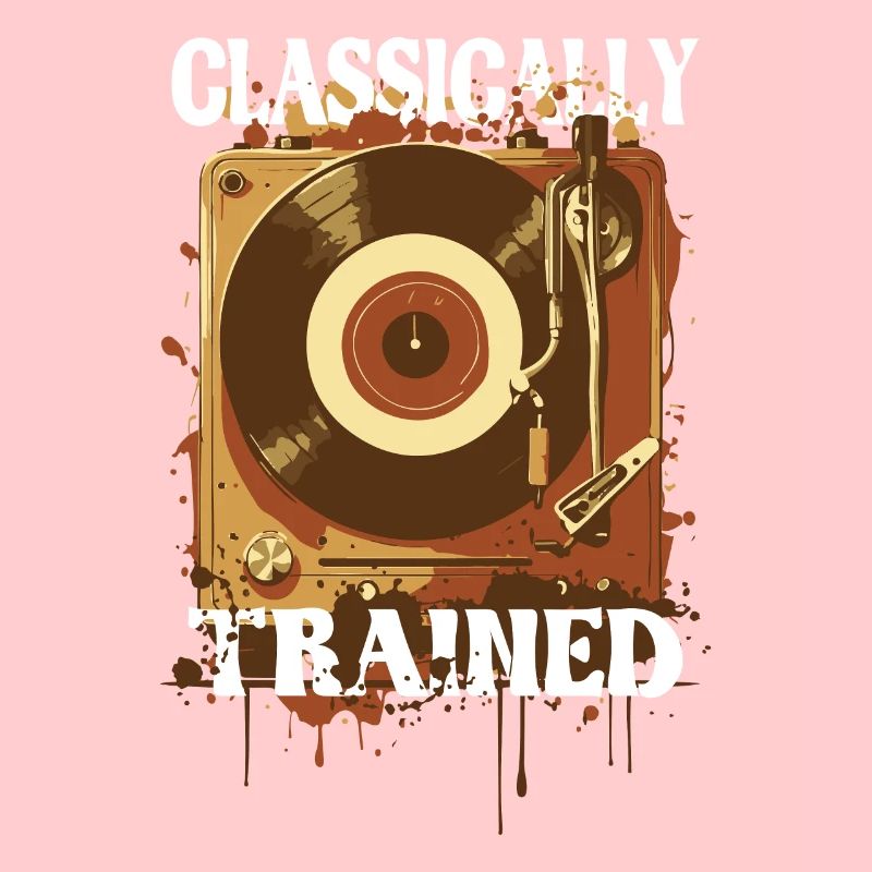 Classically Trained Vintage Record Player