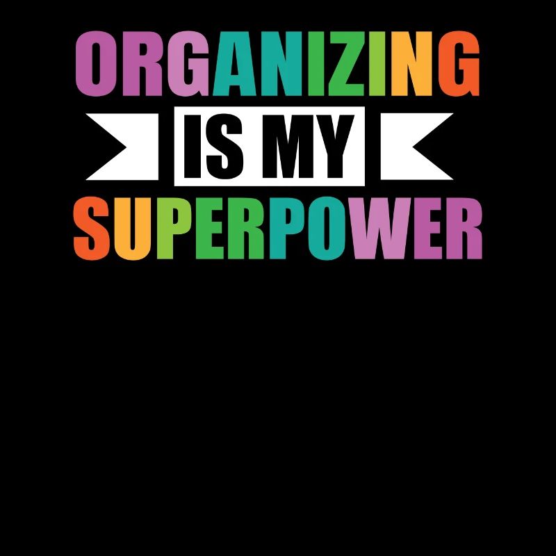 L’organisation est mon superpouvoir Bunte