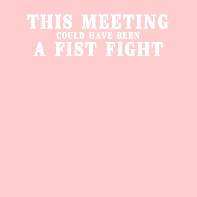 Dieses Meeting Hätte Ein Faustkampf Sein Können