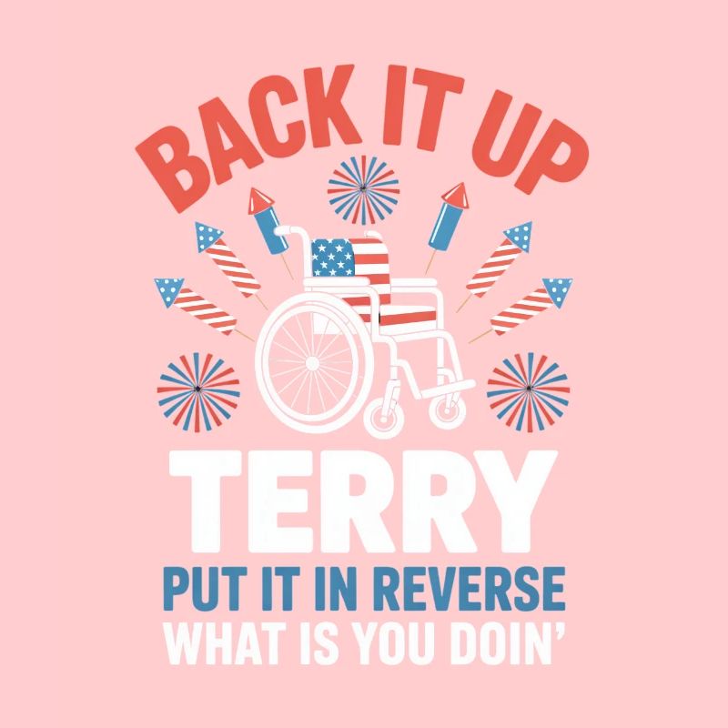 Fauteuil roulant de feux d’artifice Back It Up Terry