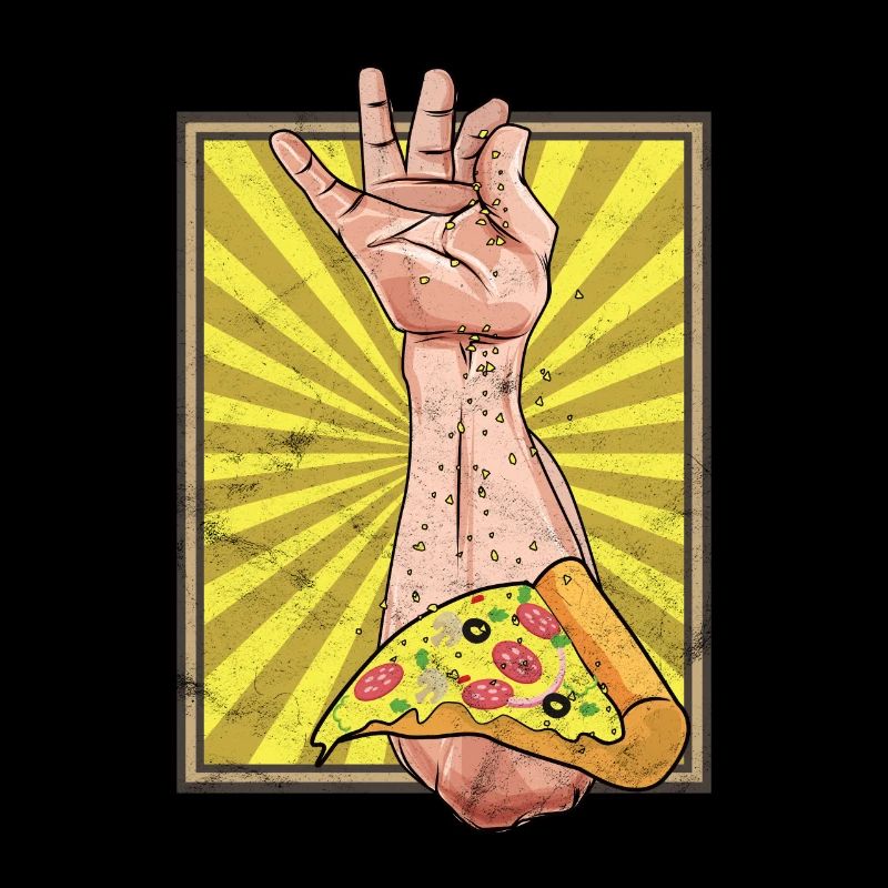 Salt Bae Pizza Meme Gift Tshirt