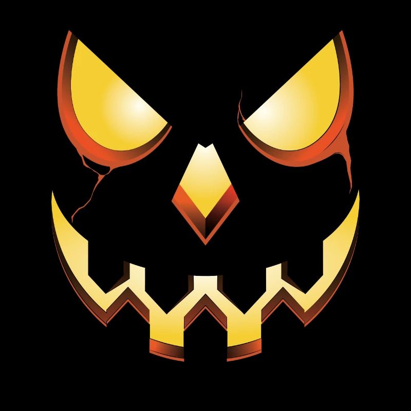 Citrouille effrayant Halloween Design