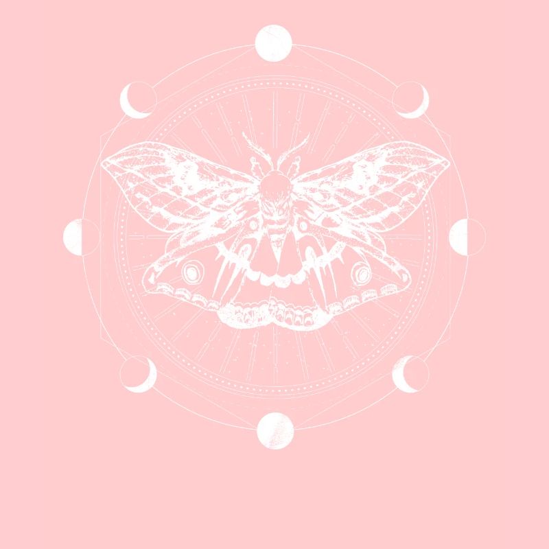 Tarot card reading moth