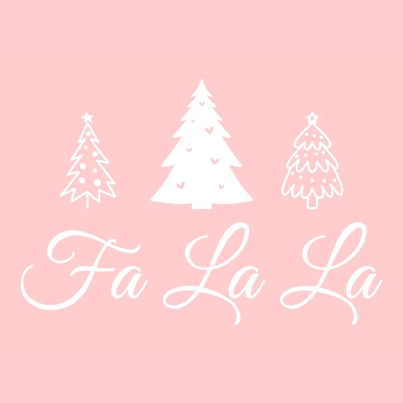 Arbres de Noël Fa la la