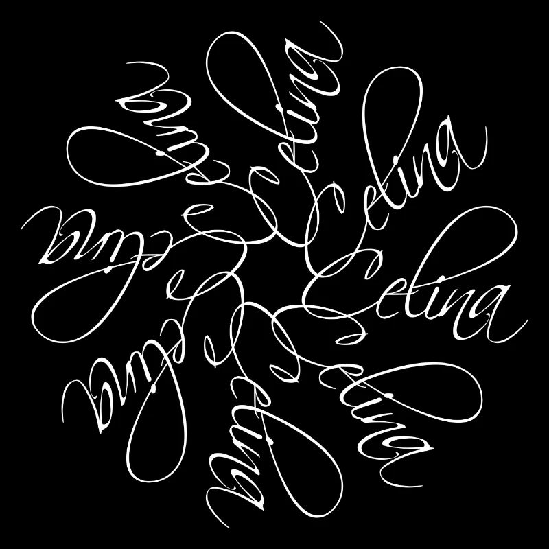 Celina Name Namensmandala