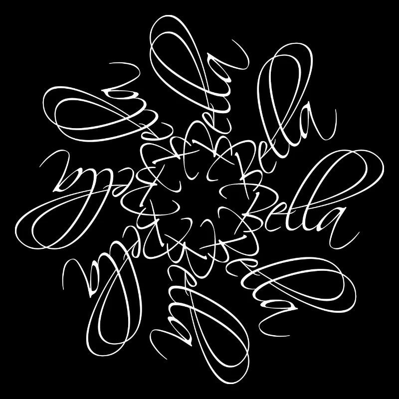 Bella Name Namensmandala