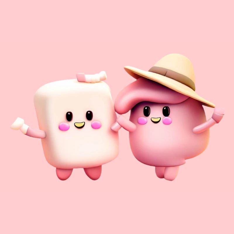 Marshmallow Pärchen