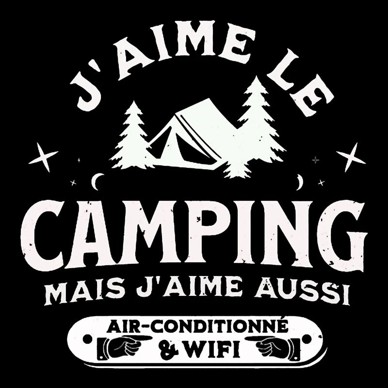 J aime le camping mais j aime aussi la WIFI