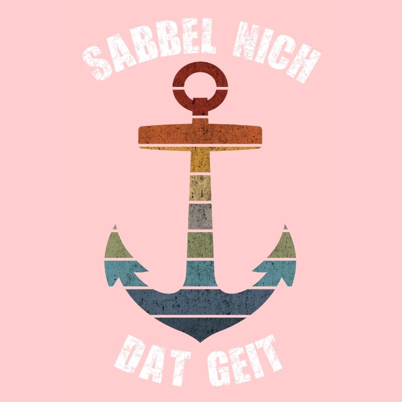 SABBEL NICH DAT GEIT GESCHENK RETRO ANKER