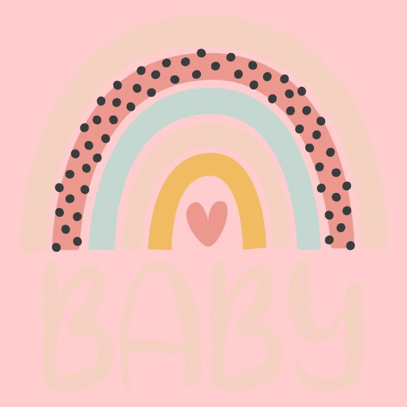 Bébé Mignon Arc-en-ciel