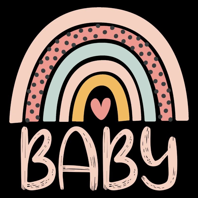 Baby Süßer Regenbogen