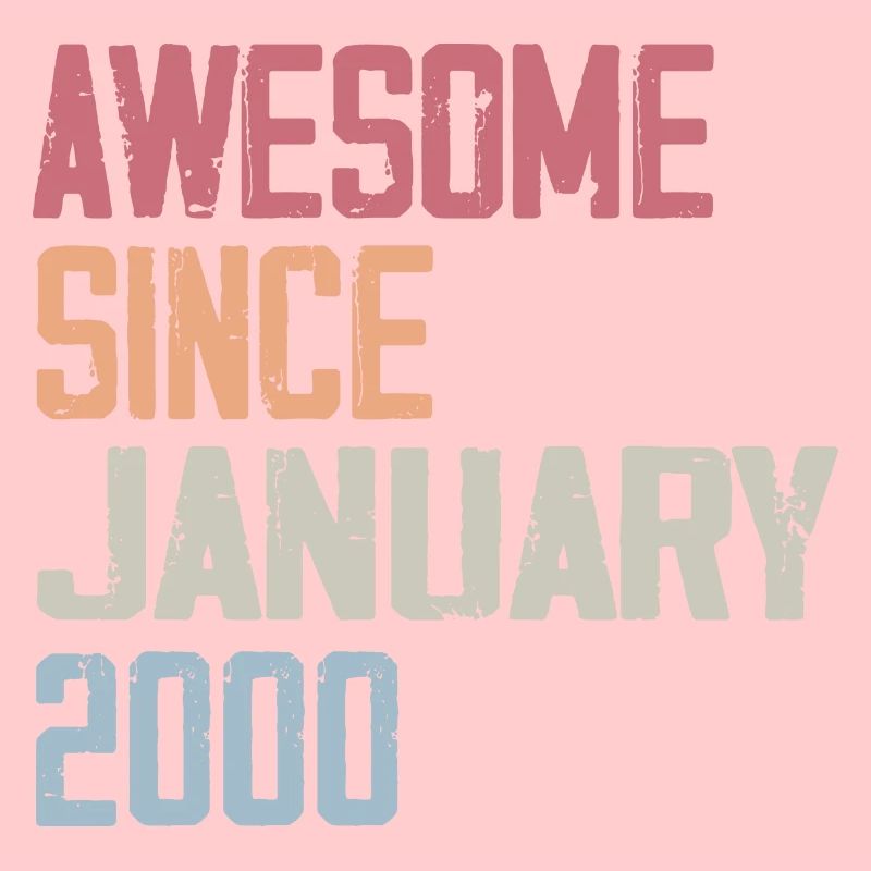 Anniversaire Janvier 2000 Rétro 2000 Janvier