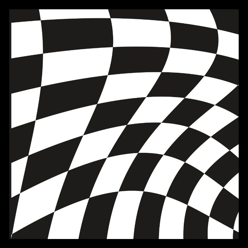 Optical illusion pattern shapes geometry gift