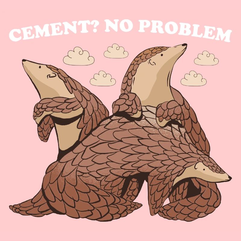 Ciment? Aucun problème! Pangolin