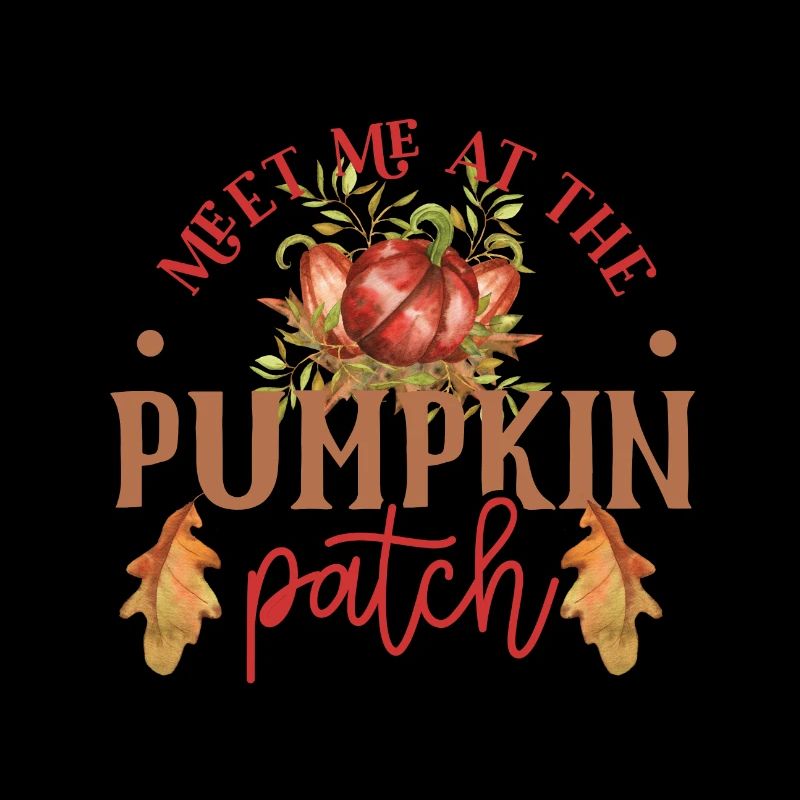 Automne Rencontrez-moi à Pumpkin Patch Thanksgiving