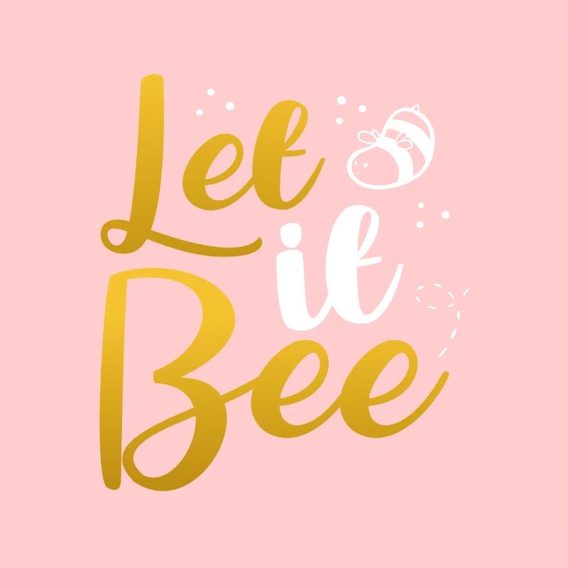 Cute Honeybee Let it Bee Beekeeper Gift