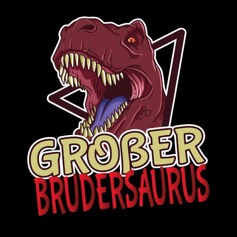Dinosaurier BruderSaurus Bruder Geschwister Kind