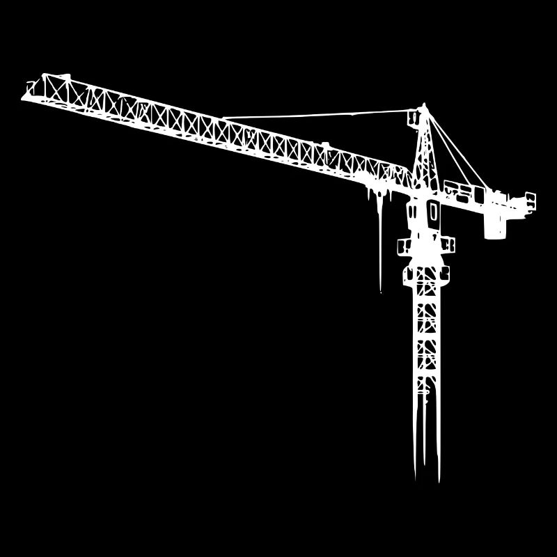 Kran, Turmdrehkran, crane No.: 2 hell (Bitmap)