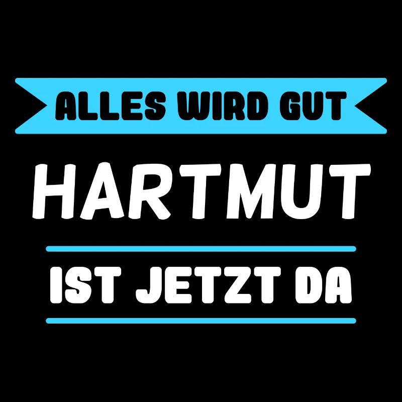 Hartmut Name Design für stolze Hartmuts