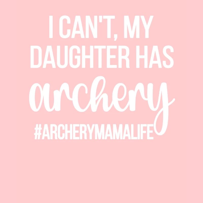 Stolze Bogenschießen-Mama Von Bogenschützin Mutter