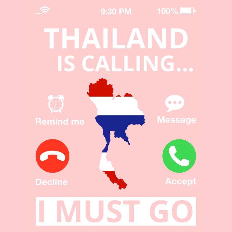 Thaïlande Drapeau Thaïlandais Drapeau utilisé Look