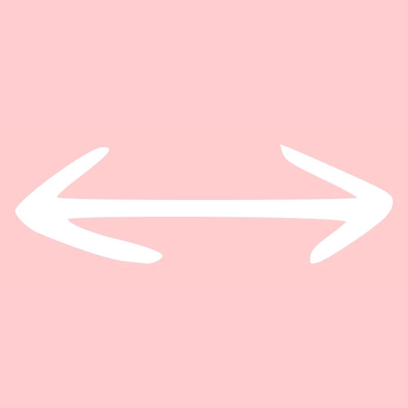 Flèche dessin esquisse blanc