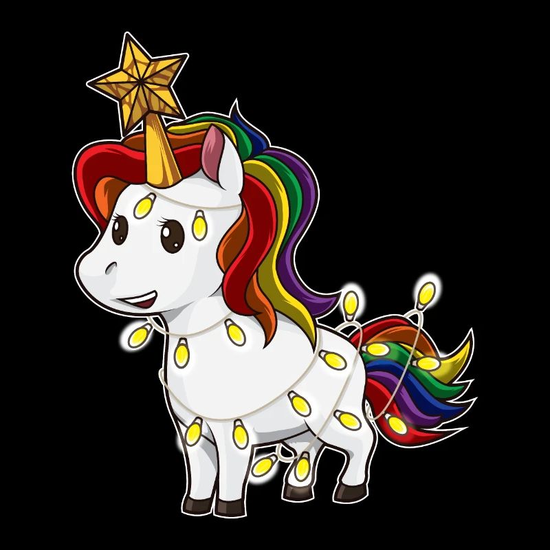 Licorne Noël