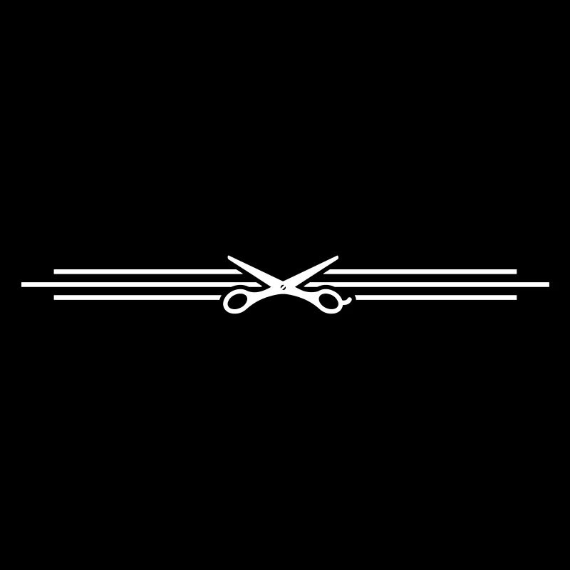schere symbol barber